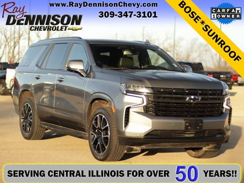 Used 2021 Chevrolet Tahoe RST w/ Luxury Package image 1