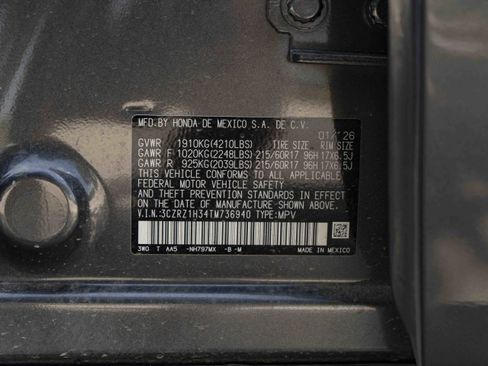 Used 2026 Honda HR-V LX image 44