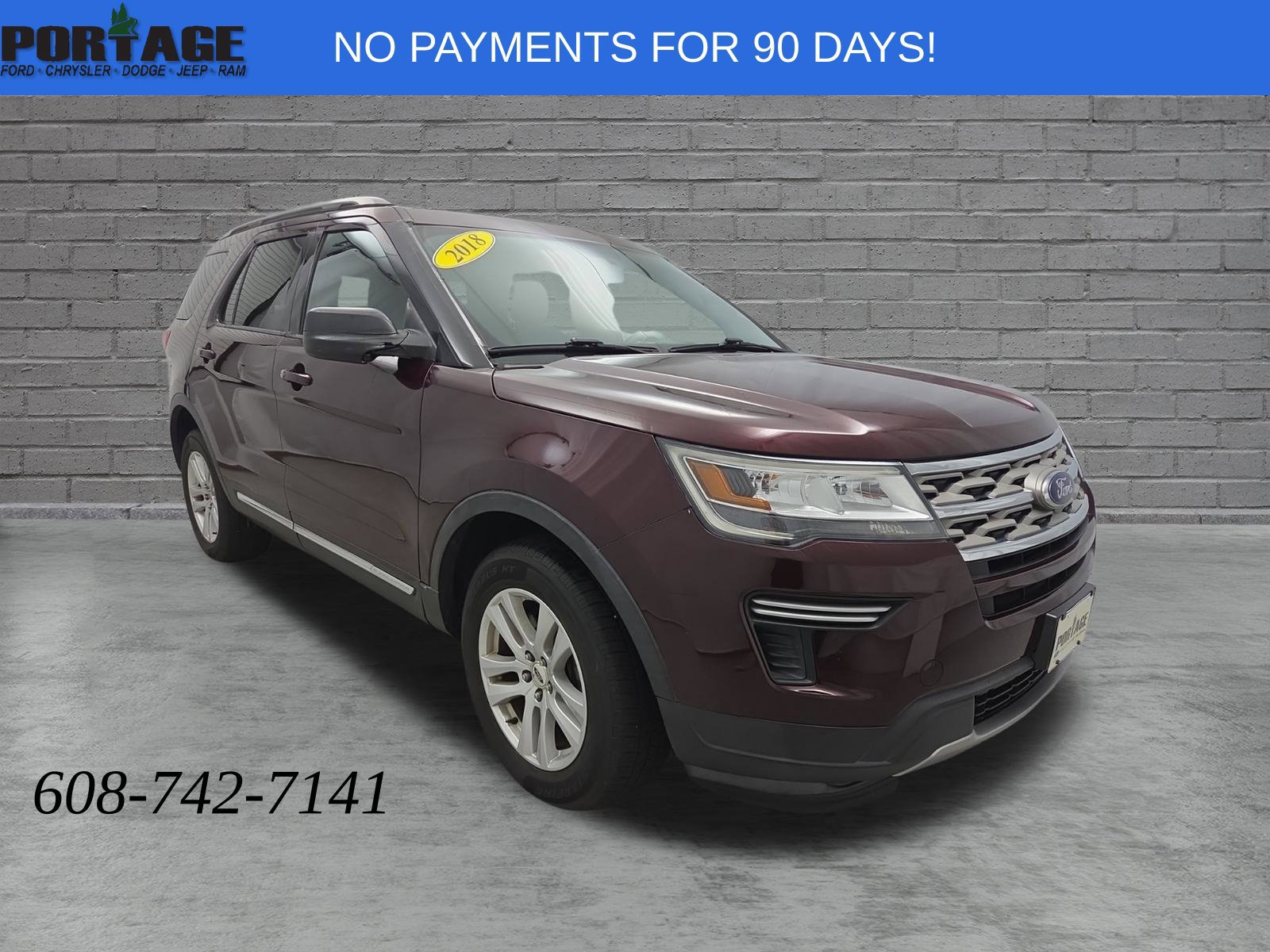 Used 2018 Ford Explorer XLT AWD/4WD image 1