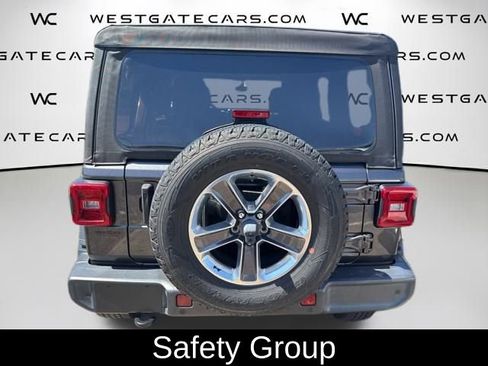 Used 2021 Jeep Wrangler Unlimited Sahara AWD/4WD image 10