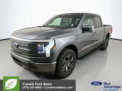 Certified 2023 Ford F150 Lightning Lariat w/ Equipment Group 511A High AWD/4WD image 4