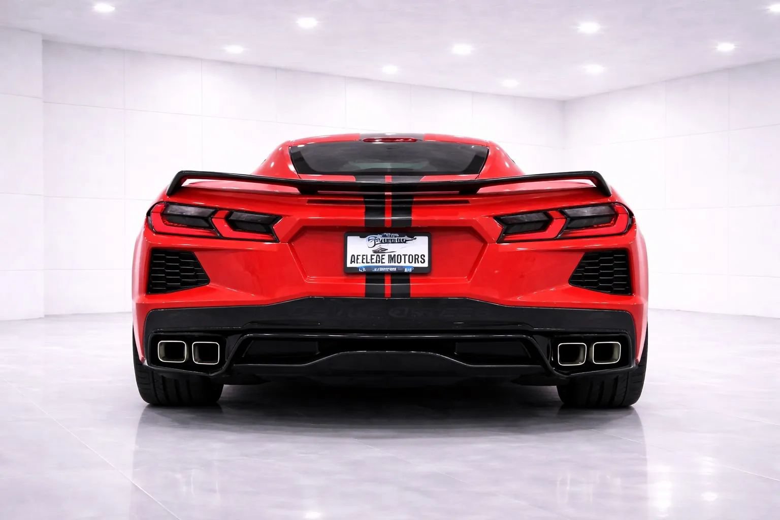 Used 2021 Chevrolet Corvette Stingray Preferred Cpe w/ Z51 Performance Package RWD image 4