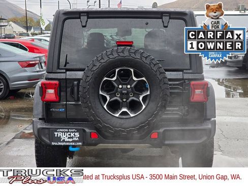 Used 2023 Jeep Wrangler Unlimited Rubicon 4xe w/ Safety Group image 4