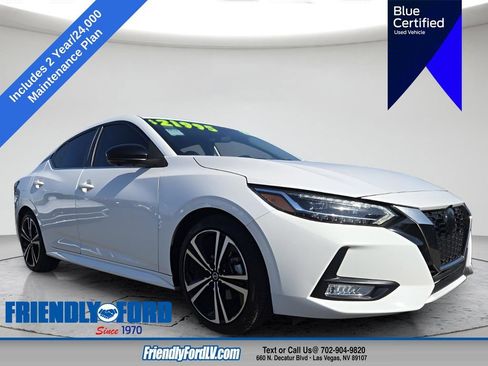 Used 2022 Nissan Sentra SR w/ SR Premium Package FWD image 1