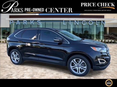 Used 2018 Ford Edge Titanium w/ Ford Safe & Smart Package FWD image 1