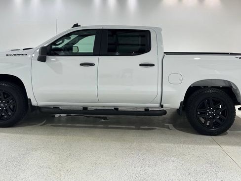 New 2026 Chevrolet Silverado 1500 Custom w/ Turbomax Blackout Package AWD/4WD image 2