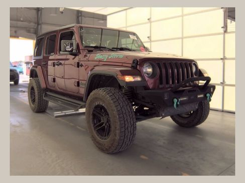 Used 2021 Jeep Wrangler Unlimited Sport AWD/4WD image 1