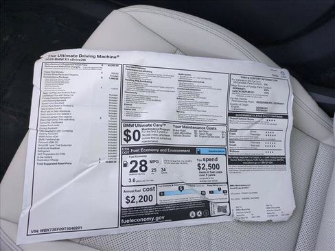 New 2026 BMW X1 xDrive28i w/ Convenience Package AWD/4WD image 18