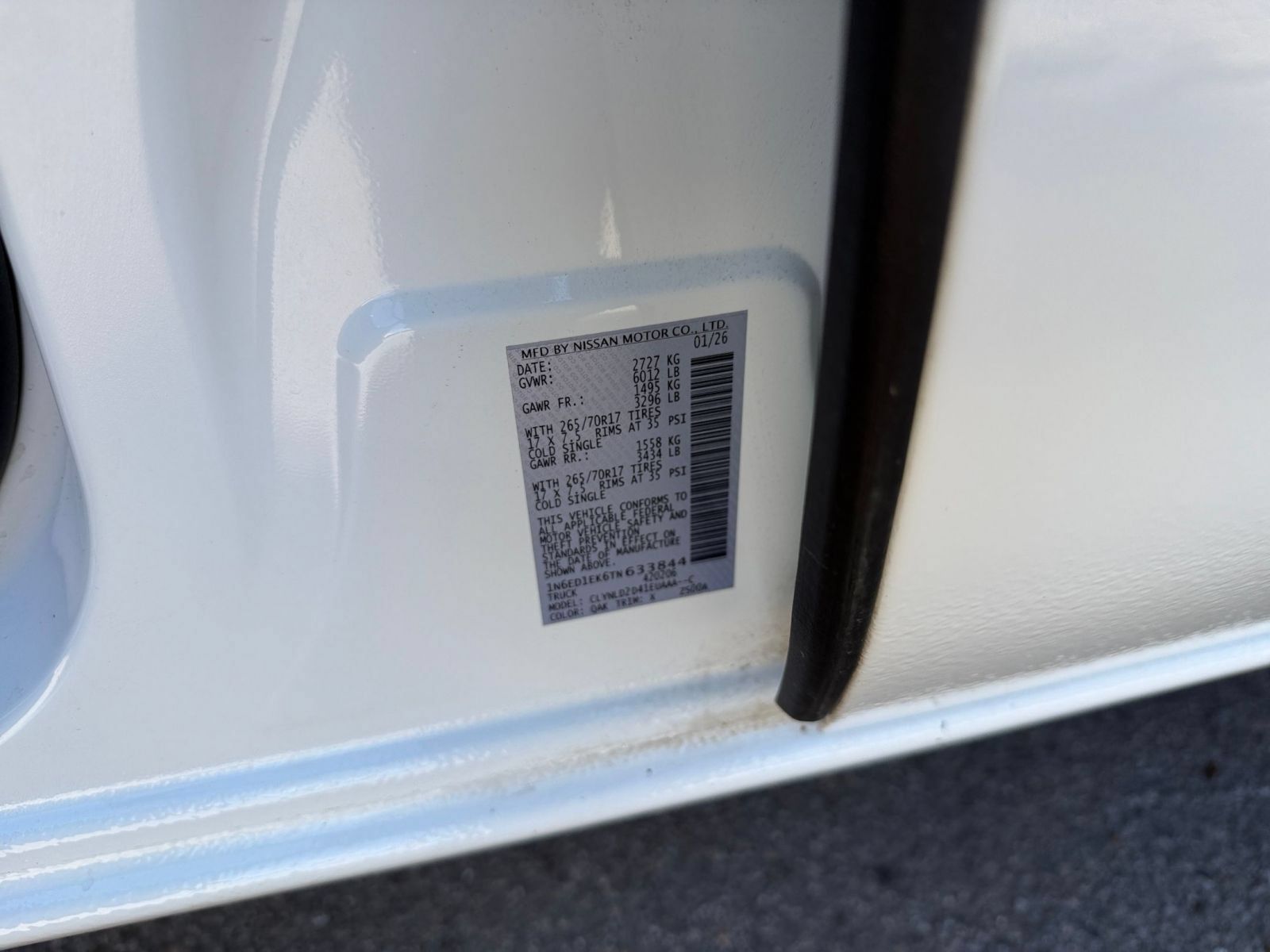 Used 2026 Nissan Frontier PRO-4X AWD/4WD image 28
