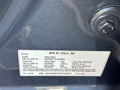 Used 2023 Tesla Model Y Performance AWD/4WD image 17