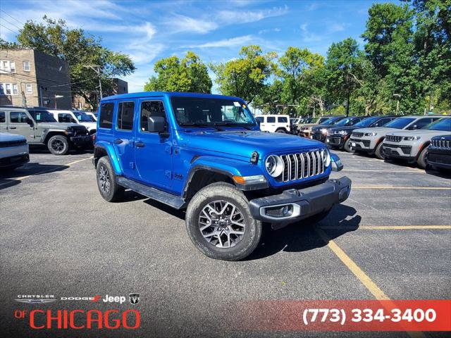 Certified 2026 Jeep Wrangler Unlimited Sahara w/ Safety Group AWD/4WD image 1