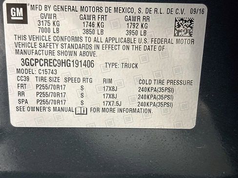 Used 2017 Chevrolet Silverado 1500 LT w/ Trailering Package RWD image 29