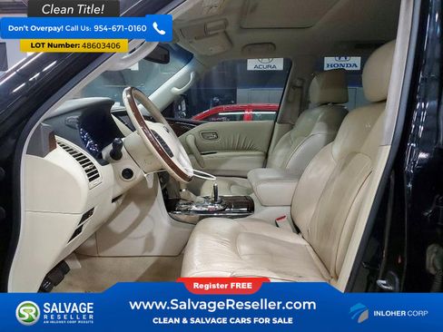 Used 2011 INFINITI QX56 4WD w/ Deluxe Touring Pkg image 9
