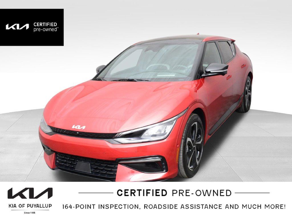 Certified 2023 Kia EV6 GT-Line w/ GT-Line Suede Seat Package AWD/4WD 360° Tour