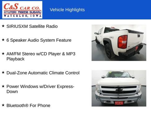 Used 2012 Chevrolet Silverado 1500 LT w/ All-Star Edition AWD/4WD image 13