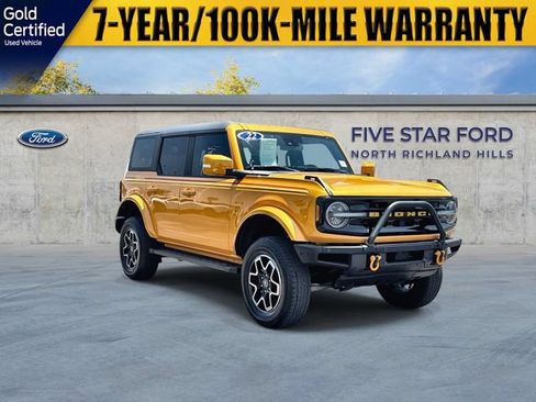 Used 2022 Ford Bronco Outer Banks AWD/4WD image 1