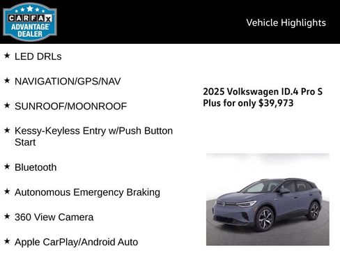 Certified 2025 Volkswagen ID.4 Pro S Plus AWD/4WD image 5