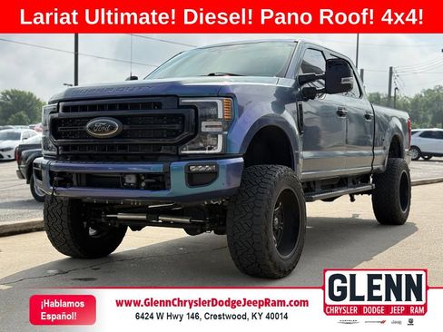 Used 2022 Ford F350 Lariat w/ Black Appearance Package AWD/4WD image 1