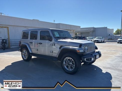 Used 2020 Jeep Wrangler Unlimited Sahara image 1