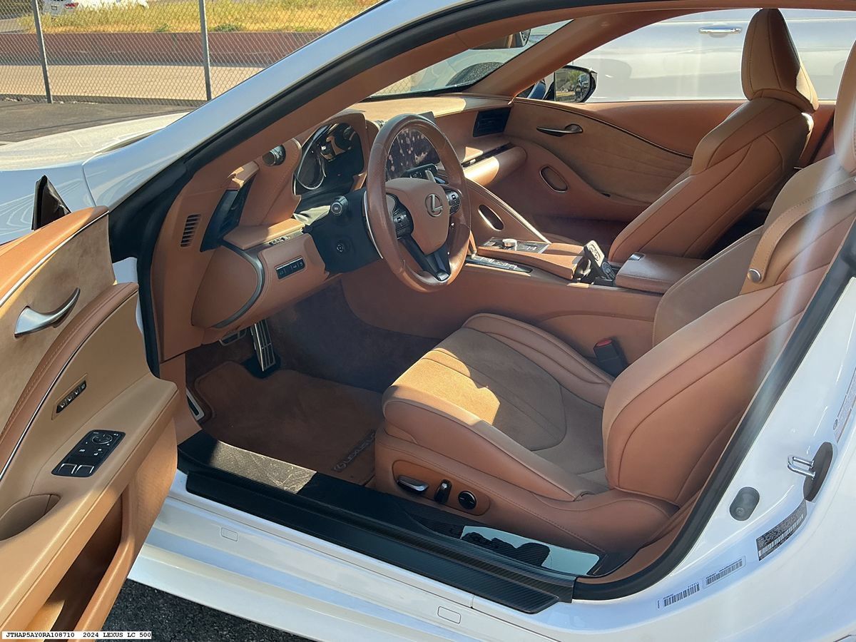 Used 2024 Lexus LC 500 Coupe w/ Sport Package RWD image 8