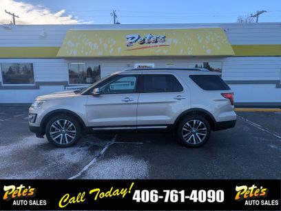Used 2017 Ford Explorer Platinum