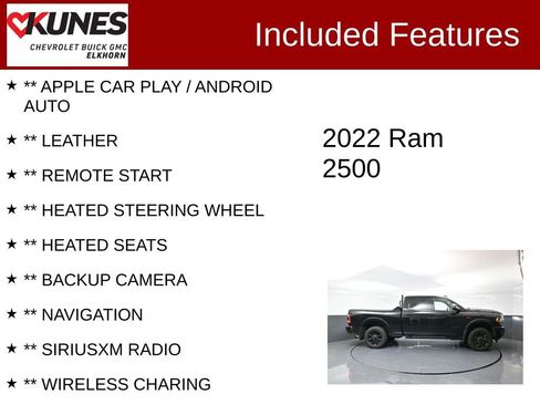 Used 2022 RAM 2500 Limited w/ Night Edition image 2