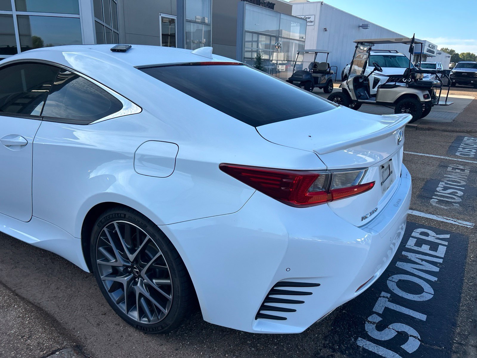 Used 2015 Lexus RC 350 w/ F Sport w/Summer Tires RWD image 27