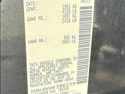 Used 2022 Nissan Altima 2.5 SV image 22