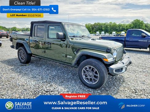 Used 2022 Jeep Gladiator Overland w/ LED Lighting Group AWD/4WD image 5