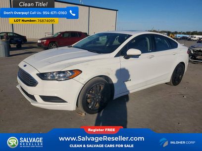 Used 2018 Ford Fusion SE