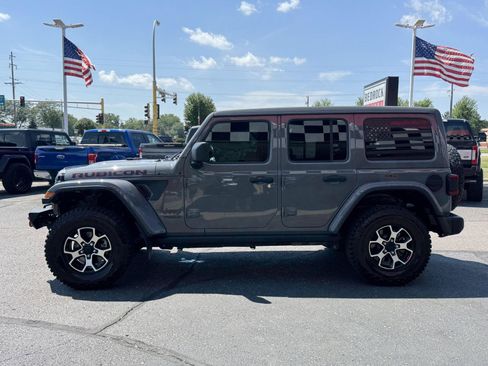 Used 2021 Jeep Wrangler Unlimited Rubicon w/ Uconnect 4C Nav & Sound Group AWD/4WD image 4