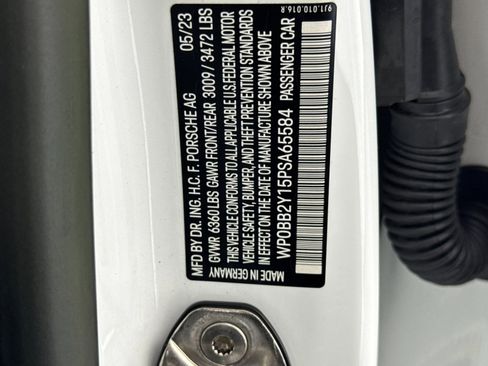 Certified 2023 Porsche Taycan 4S image 36