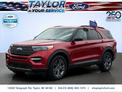 Certified 2023 Ford Explorer XLT w/ Equipment Group 202A AWD/4WD image 1