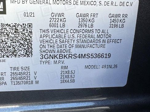 Used 2021 Chevrolet Blazer RS w/ Enhanced Convenience Package AWD/4WD image 25