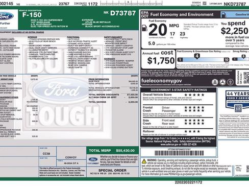 Used 2022 Ford F150 XLT w/ Equipment Group 302A High AWD/4WD image 19