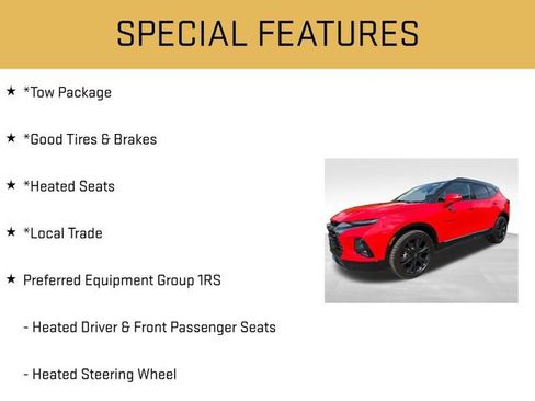 Used 2022 Chevrolet Blazer RS w/ Enhanced Convenience Package AWD/4WD image 6