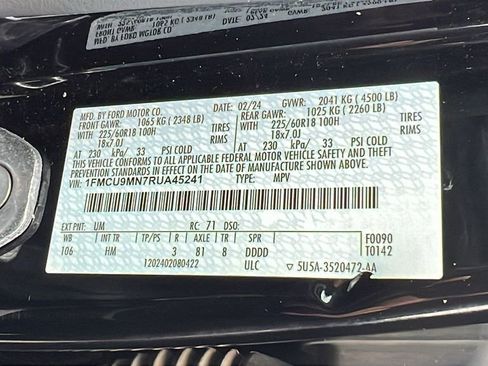 Used 2024 Ford Escape ST-Line image 31