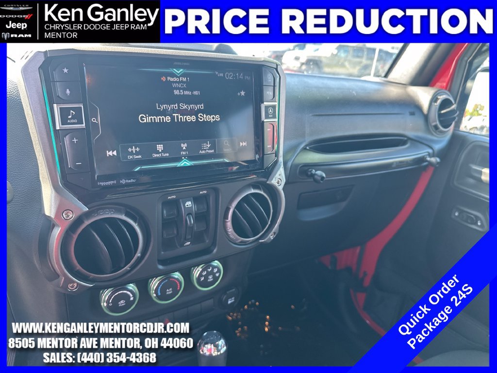 Used 2017 Jeep Wrangler Unlimited Sport w/ Quick Order Package 24S AWD/4WD image 15