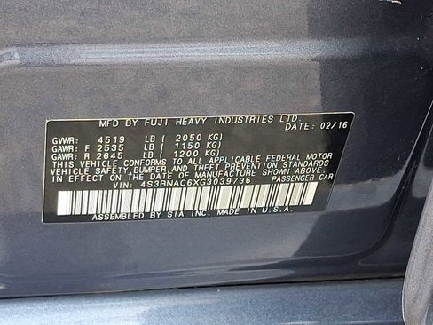 Used 2016 Subaru Legacy 2.5i Premium AWD/4WD image 28