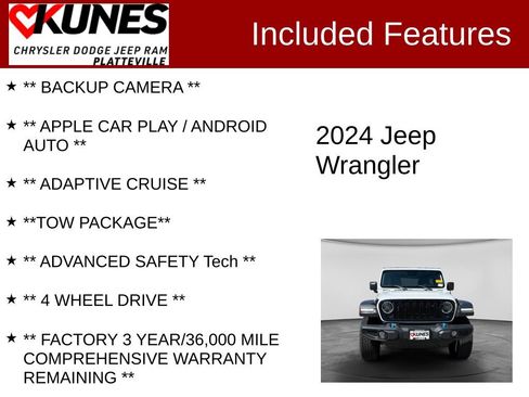 Used 2024 Jeep Wrangler Unlimited AWD/4WD image 2