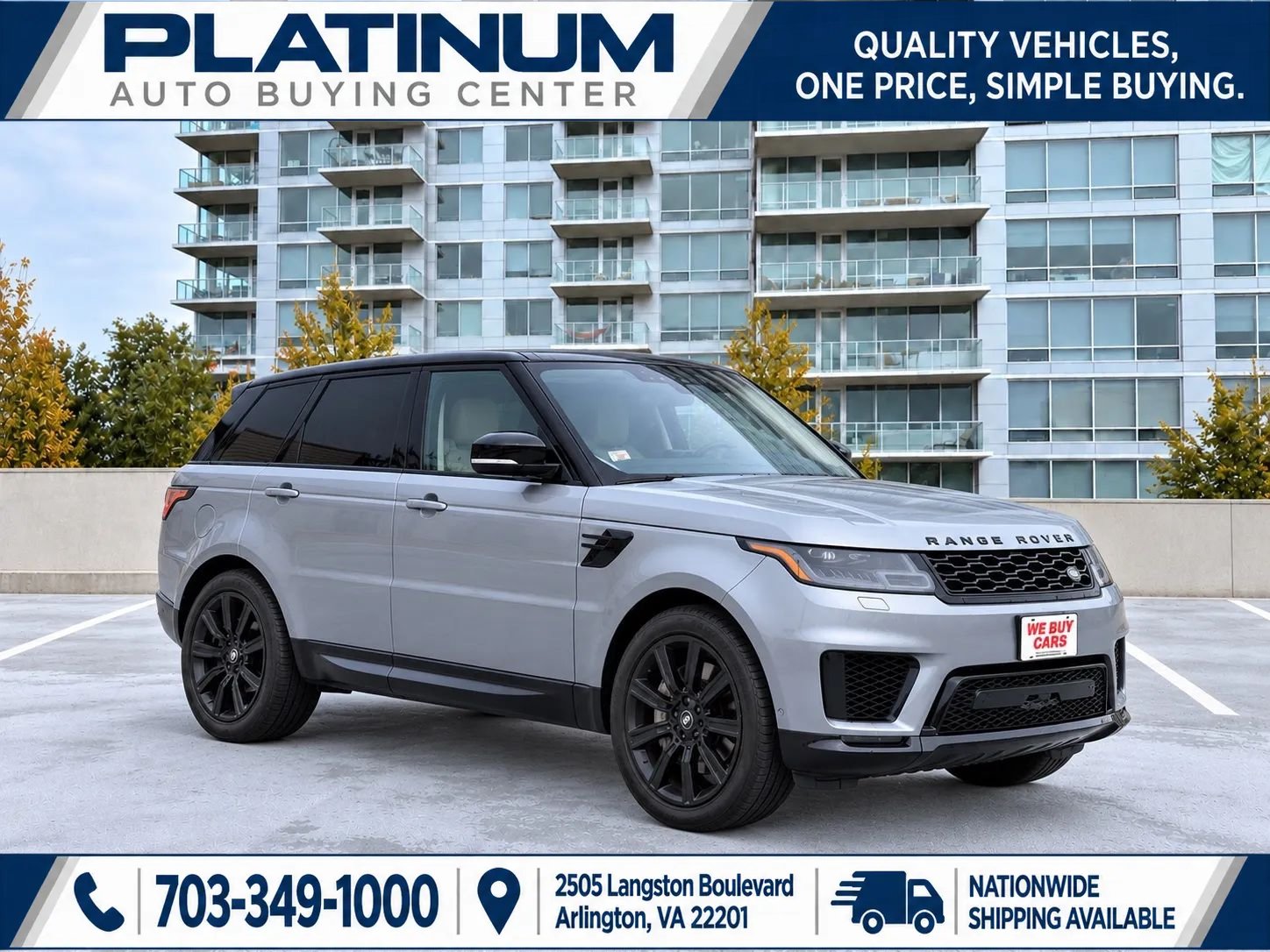 Used 2020 Land Rover Range Rover Sport HSE AWD/4WD image 1