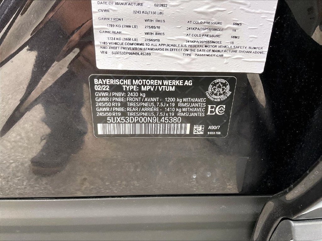 Used 2022 BMW X3 xDrive30i AWD/4WD image 32