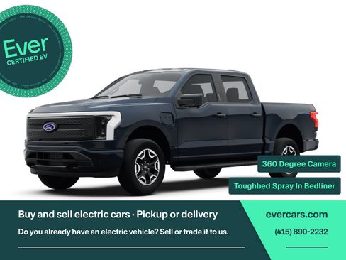 Used 2023 Ford F150 Lightning XLT AWD/4WD image 1