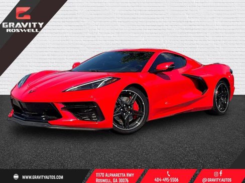 Used 2020 Chevrolet Corvette Stingray Coupe w/ Z51 Performance Package RWD image 1
