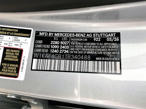 New 2026 Mercedes-Benz C 300 Sedan image 22