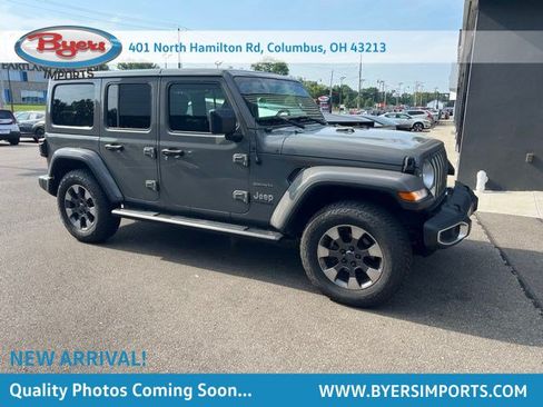 Used 2018 Jeep Wrangler Unlimited Sahara AWD/4WD image 1