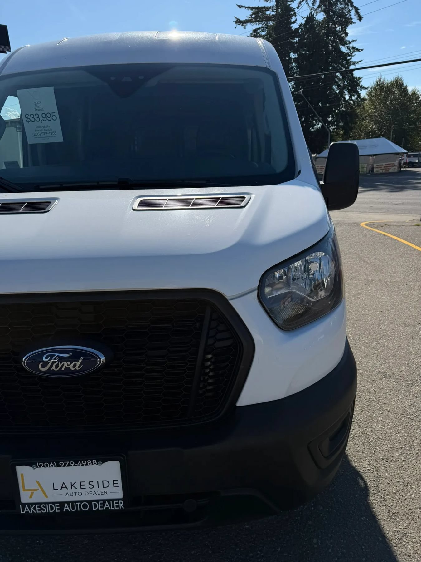 Used 2023 Ford Transit 250 Medium Roof RWD image 13