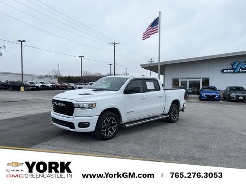 Used 2025 RAM 1500 Laramie w/ Sport Appearance Package image 1