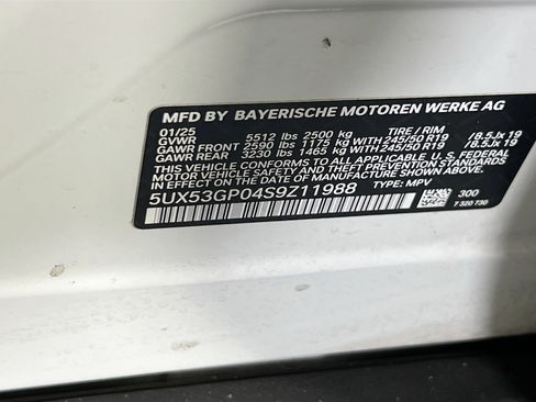 Used 2025 BMW X3 xDrive30i w/ Convenience Package image 30