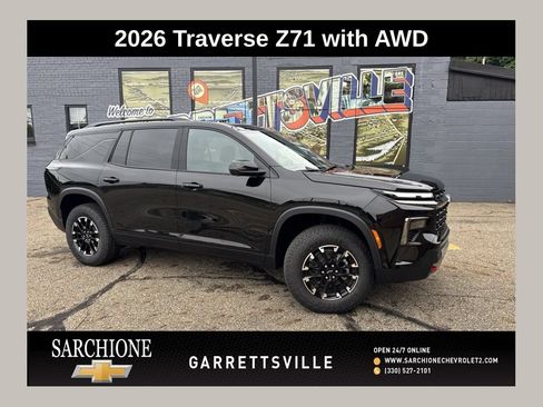 New 2026 Chevrolet Traverse Z71 w/ Enhanced Driving Package AWD/4WD image 1